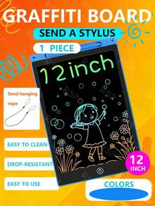 12-Inch LCD Writing Tablet | Reusable, No Blue Light, One-Click Erase Drawing Board, Ideal For Board Games, Perfect As School And Party Gift - Multicolor - View 16