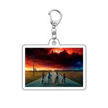 1pc Pendant, Hell Fire Club Mask Keychain, TV Show Merchandise (Random Style) - Multicolor - View 5