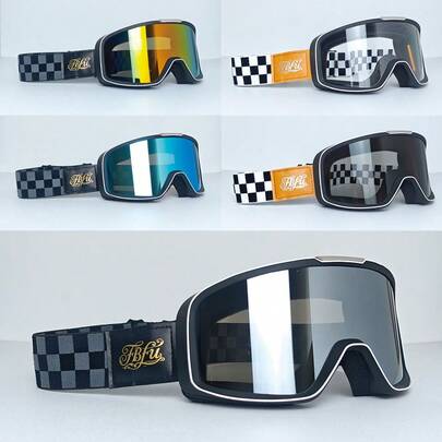 FBFU Four Seasons Windproof Dustproof Glasses: High-Definition Lenses For Bicycle, ATV, BMX – Fit Men Women's Outdoor Activities