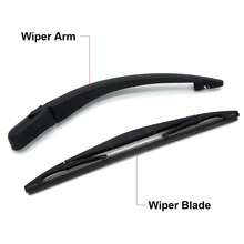 Dành cho xe CITROEN C1/PEUGEOT 107 (PM_, PN_) đời 2005-2014, cần gạt và lưỡi gạt nước kính chắn gió phía sau. - 1 bộ - Xem 2