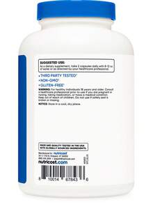 Nutricost EAA Capsules 1200mg, 240 Capsules - Essential Amino Acids, 120 Servings - Non-GMO, Gluten Free & Vegan - Khác - Xem 4