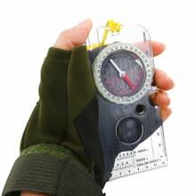 Military Multi-Functional Compass Map Scale Ruler - Outdoor Adventure Gear Suitable For Hiking, Camping, Hunting, Backpacking - Multicolor - View 2