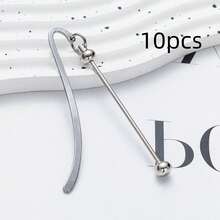 3/8/10/24pcs Beaded Bookmarks - DIY Bookmark Metal Bookmarks, Crafted Beaded Bookmark Tassels, Suitable Gift For Book Lovers, Students, Teachers, Friends And Family - Beaded Bookmark - View 13