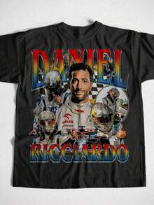 Local -65 Vintage-Style Racing Tee _ Retro Driver Tribute Shirt _ Unisex Motorsport Graphic T-Shirt - màu đen - Xem 1