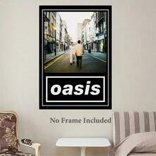 Póster de arte de pared de lienzo inspirado en Oasis - Sin marco, colores vibrantes, perfecto para la decoración de la sala de estar y el dormitorio - 222 - Ver 3