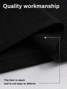 Hellstars Classic Flame Head Star Y2K Graphic T-Shirt,220g 100% Cotton,Round Neck Short Sleeve,Black Streetwear Essential For Summer Going Out,Unisex Style - Black - View 4