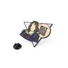 1枚胸针、徽章、时尚电视剧珐琅别针（款式随机） - 彩色 - 查看 7