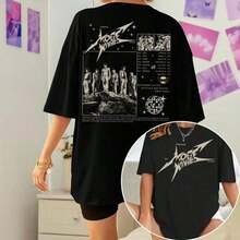 Women T-Shirts - Black - View 7