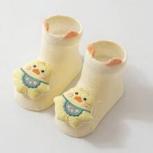 1 Paar atmungsaktive Baby Socken mit süßer Figur für Frühling/Sommer, rutschfeste Kleinkind Socken für Neugeborene 0-1 Jahre - Verschiedenfarbig - Übersicht 21