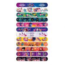 4pcs Cartoon K-POP Clapper Bracelets, Anime Clapper Bracelets, Birthday Party Supplies, Photo Props, Holiday Gifts - Multicolor - View 12