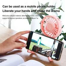 USB Rechargeable Octopus Mini Multifunctional Fan, Small Fixed Fan, Portable Desktop Fan For Baby Stroller, Bicycle With Gentle Wind VKUC - Black - View 4