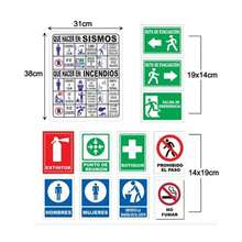 Pegatinas De Advertencia Con Recordatorio De Seguridads, Pegatina De Pared De Advertencia, Juego de pegatinas de advertencia - Colocar - Ver 10