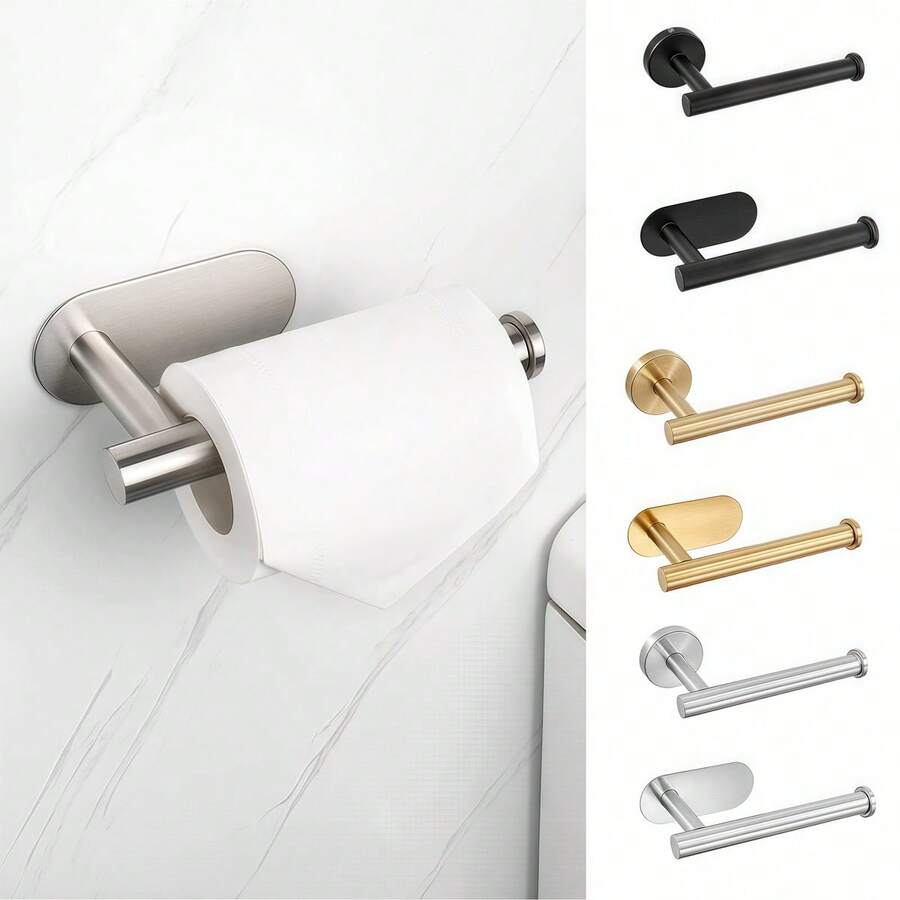 Stainless Steel Paper Towel Holder - Gold - View 1