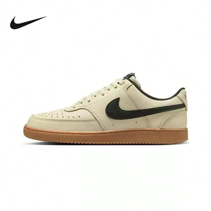 Nike New Men's Low-Top Sneakers, Retro Lightweight And Durable - Beige - View 1