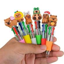 8pcs/4pcs Multi-Color Mini Ballpoint Pens, 4-In-1 Sports Party Pen Set, Fun Combination Colored Pens, Dolphin Shaped 4-Color Erasable Ballpoint Pens, Portable Multi-Color Dolphin Shaped Ballpoint Pens, Suitable For Back To School Gifts (Random Style) - Multicolor - View 7
