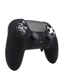 1 Set Silicone Protective Cover + 10pcs Joystick Caps For 5 Elite Controller, Anti-Slip Textured Design To Prevent Scratches, Sweat And Dust, Enhance Gaming Experience - View 3