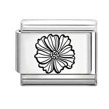 1pc Customizable DIY Modular Italian Style Bracelet, Decorated With Heart, Flower And Sun Elements, Suitable As Party Gift For Friends, Family Or Couples - M294880 M294977 - View 15