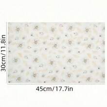 Alfombrilla impermeable para refrigerador de 1/4/8 pulgadas, a prueba de humedad y antideslizante, lavable y reutilizable. Hecha de material EVA con un novedoso patrón de limón, adecuada para la decoración del refrigerador y la cocina. - A - Ver 3