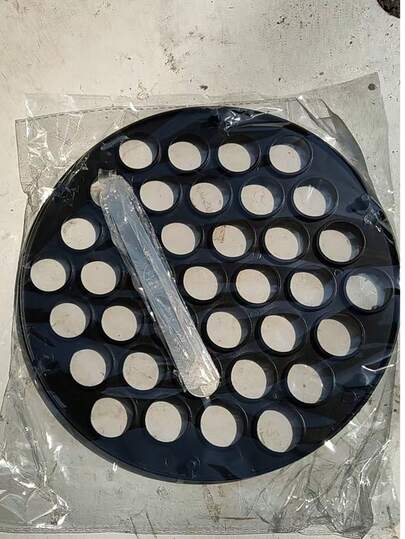 37-Hole Aluminum Alloy Dumpling Mold, Slouchy Dumpling Skin Maker, Mini Wonton Quick Maker