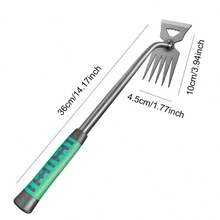 Gardening Hand Weeder Tools, New Weeding Artifact Uprooting Weeding Tool, Durable Manganese Steel Hand Weeder Tool, Manual Multifunctional Weeders Gardening Tools For Yard And Garden - A - Xem 6