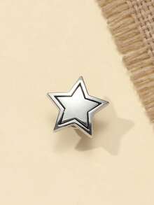 1 件/2 件新款星星胸针，复古欧美风格创意配饰，水晶装饰金属夹克别针，独特设计学校办公室配饰衬衫珠宝万圣节衣服别针有趣可爱的教师礼物万圣节配饰教师节00 服装配饰包饰圣诞节 - 彩色 - 查看 7