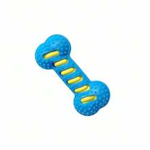 1pc Dog Chew Stick, Squeaky Bite Toy, Self-Entertainment, Pet Toy Hollow Ball, Interactive Toy - Multicolor - View 10