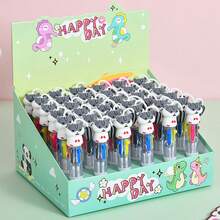 36pcs Cute Hamster 0.7mm 4-Color Ballpoint Pens, Mini Stationery Pens For Writing, Adorable School/Office Supplies, Gifts, Writing Tools, Holiday Gifts, Novelty Stationery, Teacher Gifts, Party Favors, Back To School - Multicolor - View 9