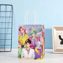 Cartoon Witch Hunting Team Gift Bag, Handheld Paper Bag For Women's Birthday, Jewelry, Clothing Packaging, Gift - Multicolor - View 7