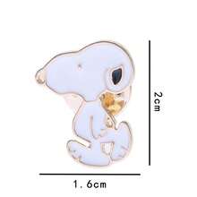 Cartoon Metal Badge Brooch, Jewelry Gift For Daily Wear (Random Style) - Multicolor - View 5