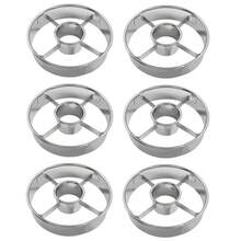 2/6/12pcs Stainless Steel Donut Cutter, 4.13 Inch Donut Cutter, Easy To Clean, Baking Tool, Suitable For Donuts, Bagels, Cookies And Pastries - Home And Professional Use - Silver - View 13