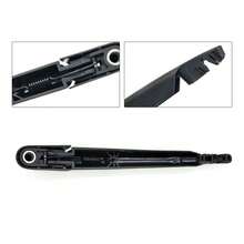 For Renault Megane II Hatchback (BM0/1, CM0/1) 2002-2009 Rear Window Wiper Assembly Rear Wiper Blade Rocker Arm Cover - 1 Set - View 4