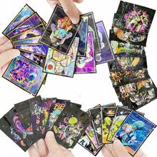 100个2.36*3.15英寸可重复密封铝箔拉链袋，酸味糖果软糖零食包装袋，激光全息3D卡通图案密封袋，带透明窗口，可食用防异味拉链袋 - 彩色 - 查看 1