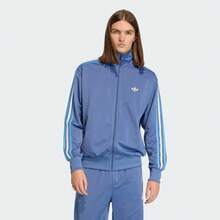 Adidas Originals Áo khoác nam FIREBIRD TT Casual Versatile Daily Wear Sports Knit Jacket KD3843 - Màu xanh lam - Xem 1