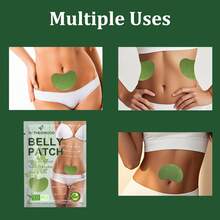 10pcs Moxa Extract Navel Stickers, Plant Extract, Circulation Vitality Auxiliary, Post-Exercise Care, Daily Health Stickers, Sedentary Relief Tool - View 7