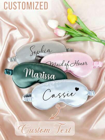Máscara de Dormir de Cetim Personalizada, Máscara de Dormir Personalizada com Nome e Texto Personalizáveis, Máscara de Dormir de Cetim, Lembrancinhas para Madrinhas, Presentes Personalizados para Madrinhas, Festa de Casamento, Máscara para os Olhos Personalizada, Presentes de Casamento Personalizados, Máscara de Dormir para Festa de Noiva, Lembrancinhas para Despedida de Solteira, Presentes para Mulheres, Máscara para os Olhos Personalizada, Máscara de Viagem para os Olhos, Máscara para os Olhos com Nome Personalizado, Lembrancinhas para Festa de Noiva, Máscara de Dormir para Mulheres, Lembrancinhas para Despedida de Solteira, Máscara de Dormir de Viagem para Festa de Noiva
