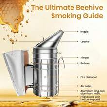 Beekeeping Tools Stainless Steel Large Heat Shield Beekeeping Apiary Beekeeper - A - View 6