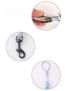 可爱樱桃格子宠物胸背带牵引绳套装，蕾丝边防拉扯狗狗背心带牵引绳，适合小型犬猫，博美犬遛狗用品 - 粉色 - 查看 7