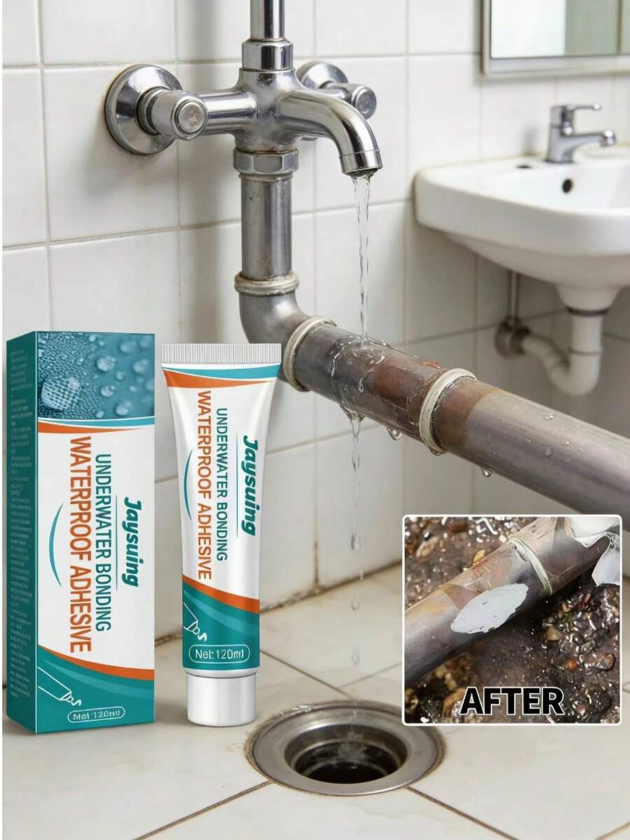 Underwater Adhesive Waterproof Sealant, Aquarium Glass, Wooden Barrel, Drain Pipe Leak-Proof Waterproof Sealant - Multicolor - View 1