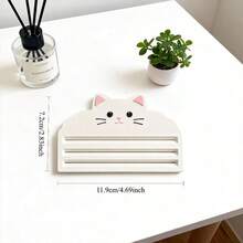 猫粮挤压器，猫零食分配器，宠物食品膏状物挤压工具，无脏乱猫零食和湿粮喂食器 - 11.9x7.2cm - 查看 2