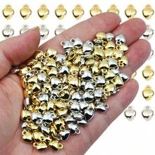 100颗心形吊坠，CCB隔珠，用于DIY项链、手链、耳环等珠宝制作 - diy - 查看 4