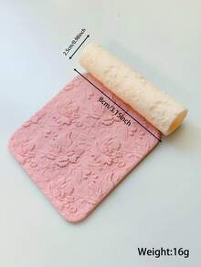 High Precision Pottery Textured Rolling Pin - Durable Plastic Handcraft Mold, Suitable For DIY Jewelry Making And Art Design, Soft Clay Texture Tool With Fine Patterns, Ideal For Unique Handmade, Decorative Earrings | Textured Craft Surface, Jewelry Making Supplies - Texture Roller - View 19