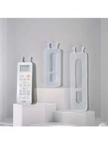 1 chiếc ốp lưng silicon trong suốt cho điều khiển từ xa TV và máy lạnh - Chống bụi và cầm nắm dễ dàng. - A - Xem 5