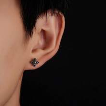 1 Pair New Chinese Style Retro Lotus Flower Earrings, Exquisite Fresh Elegant Design, Versatile Unisex Earrings - Multicolor - View 5