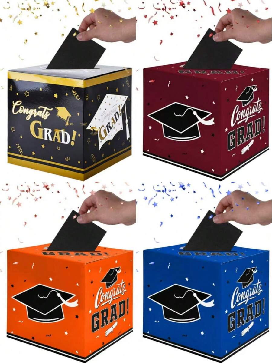 2026 Graduation Celebration Decorations, Graduation Gift Card Box ...