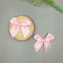 10pcs Polyester Ribbon Bow Decor Accessories, Gift Box, DIY Clothing Sewing Supplies - 10 Bows - View 5