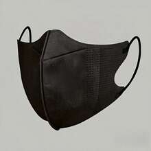 10pcs Plus Size Solid Color 3D Stereoscopic Adult Disposable Dustproof Non-Woven Mask - 3D - View 5