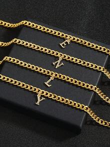 Hip Hop Initial Anklet For Women, Stackable Crystal Tennis Chain Foot Jewelry Gift - Custom Lettering Anklet - View 4