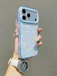 1 Fashionable Phone Case Does Not Include A Lanyard Or Stand, Petal Blue! Fresh Floral Transparent Blue Shell, High Transparency TPU, Light Blue Floral Bow Tie Phone Case Compatible With IPhone 16 15 14 13 12 Professional Max 11, Korean Cute Shockproof Phone Case, Light Blue Wave Embroidered Frame, Healing Light Blue Floral Case, Soft Girl Feeling Protective Phone Case Compatible With IPhone 17/17 Pro/17 Professional Max/17 Air Holiday Gift, Compatible With IPhone 17 Professional Max, Compatible With IPhone 13, Compatible With IPhone 15, Compatible With IPhone 16 Phone Case, Lightweight & Slim Floral Transparent Shell - Blue 21 - 查看 9