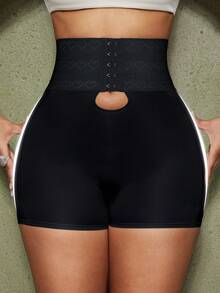 Women's Butt Lifting Shapewear Shorts, Removable Padded Buttocks, Enhances Curves And Lifts Buttocks - Black - View 10