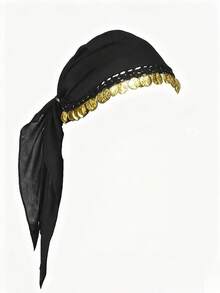 1 pieza Accesorio de danza del vientre Diadema con monedas, tocado de danza, sombrero (color aleatorio en el empaque y la entrega del producto) - Multicolor - Ver 16